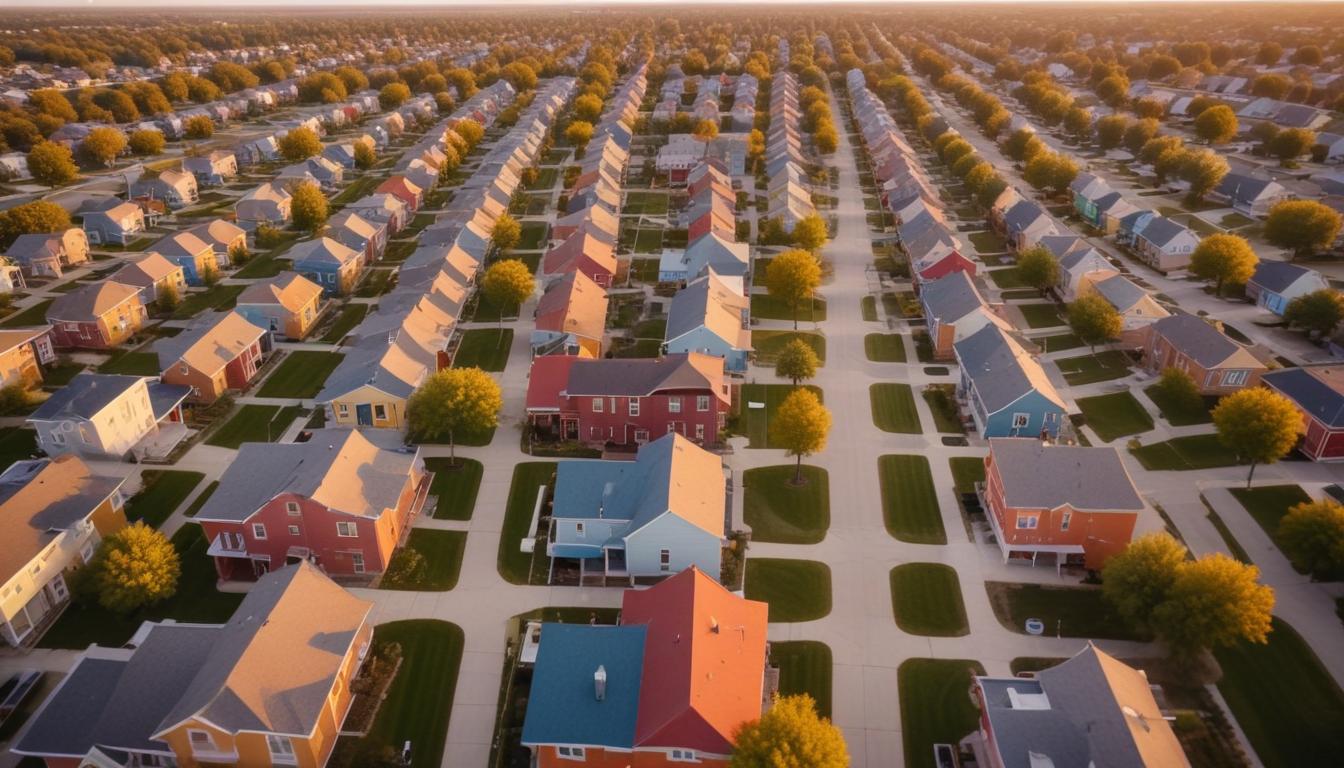 Aerial view of North Omaha — Gratton Warehouse 3PL service area
