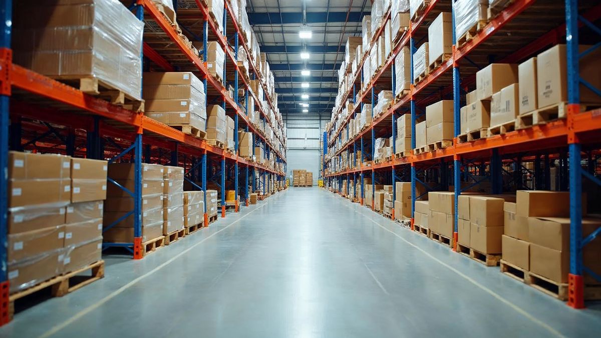 Pallet racks, bulk pallets and shelving for different storage needs